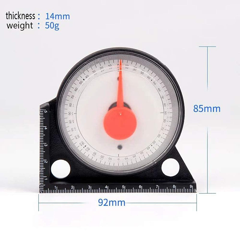 Mini Inclinometer Measuring Tool Protractor Inclinometer Angle Finder Inclinometer with Magnetic Base