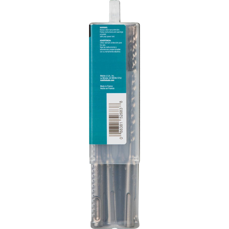 Makita B-60872 3/16" x 6" SDS-Plus Bit, 2-Cutter, 10/Pk