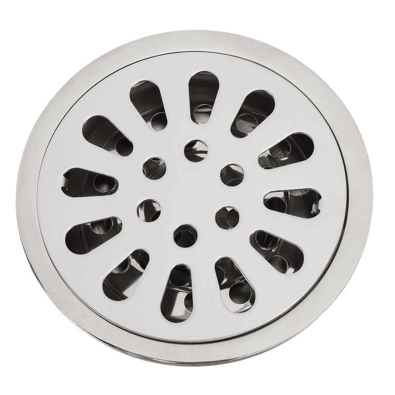 Round Drain Anti Backflow Device Shower Drain Set 3.5 Inch Stainless Steel Odor Proof Floor Drain Suitable for Kitchens, Bathrooms, Balconies