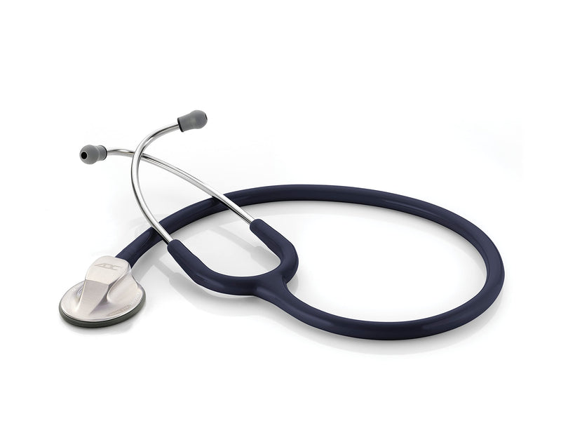 ADC Adscope 615 Platinum Professional Clinician Stethoscope with Tunable AFD Technology, 30.5 inch Length, Navy