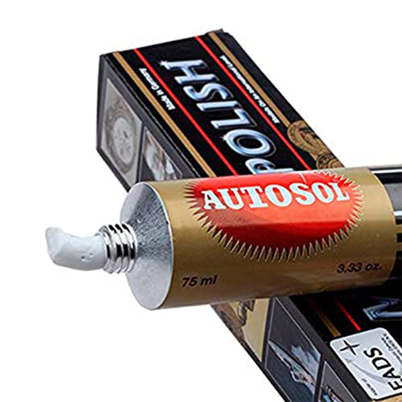 Autosol - Edel-Chromglanz 75ml Metal Polish Metallpolitur 2.54 Fl Oz (Pack of 1) black