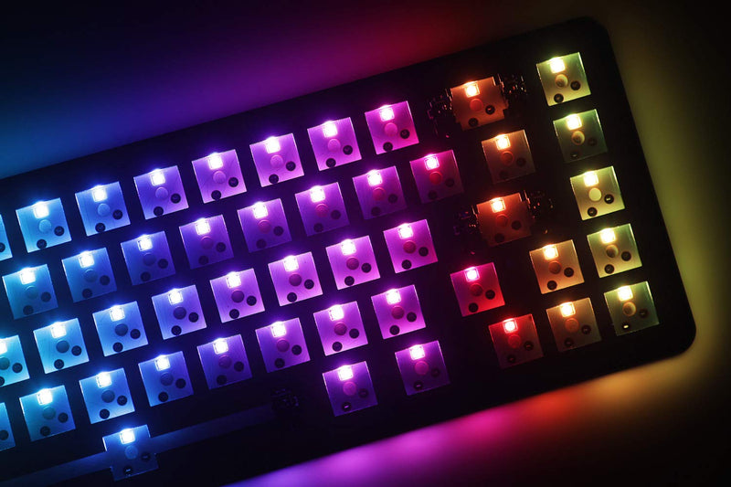 DROP ALT Mechanical Keyboard — 65% (67 Key) Gaming Keyboard, Hot-Swap Switches, Programmable Macros, RGB LED Backlighting, USB-C, Doubleshot PBT, Aluminum Frame (Barebones, Gray) Barebones Space Gray