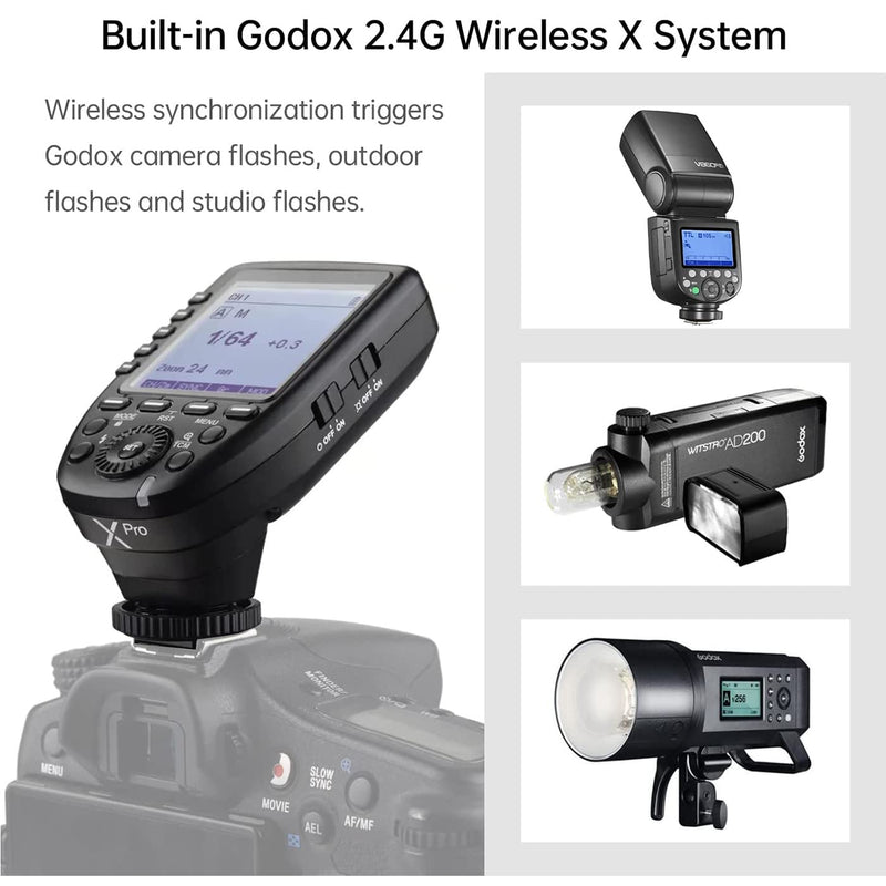 Godox Xpro-S TTL Wireless Flash Trigger for Sony Xpro-S(Sony)