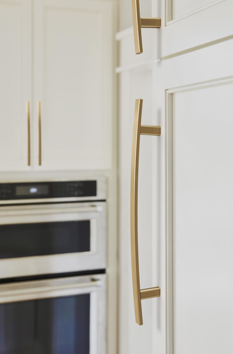 Amerock Cyprus 8-13/16 inch (224 mm) Center-to-Center Champagne Bronze Cabinet Pull, BP26209CZ Single