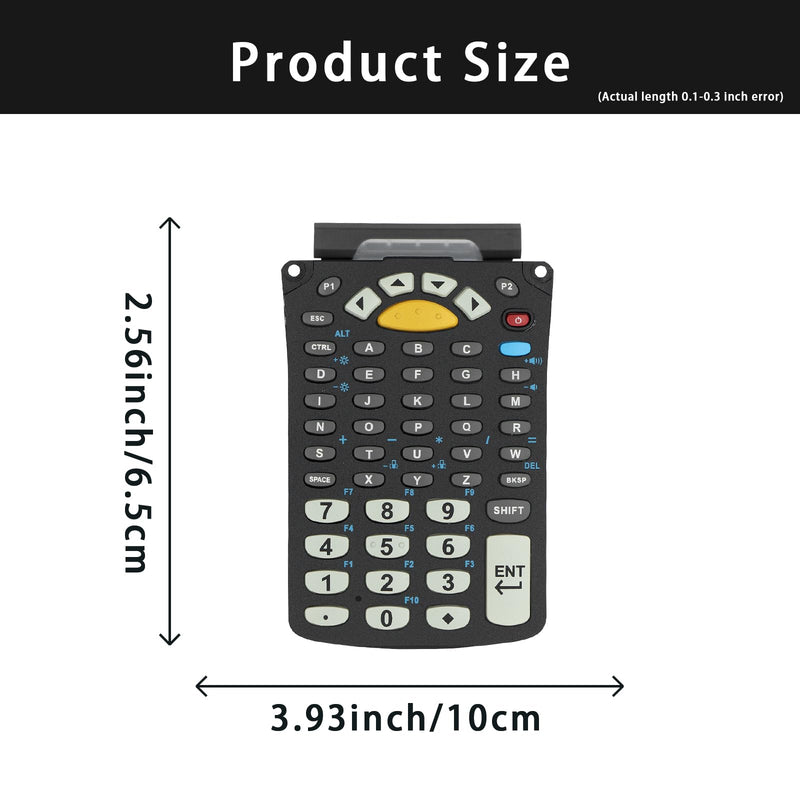 53-Keys MC9300 MC930B-G Standard Keypad Replacement for Zebra Symbol Barcode Scanner Handheld Mobile Computer (KYPD-MC9353ANR-01,KYPD-MC9353ANR-10), Responsive Keyboard PZ9300A1-53
