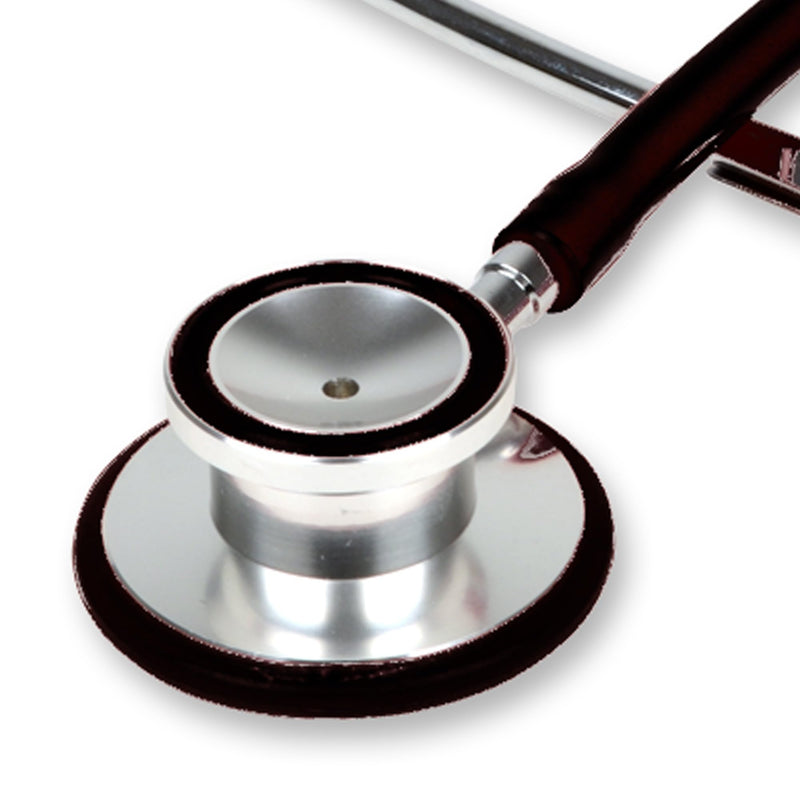 Gima - TRAD double-head stethoscope, adult, Y color black, pavilion Ø 43.5 mm, bell Ø 30 mm external size, latex-free, CE medical product