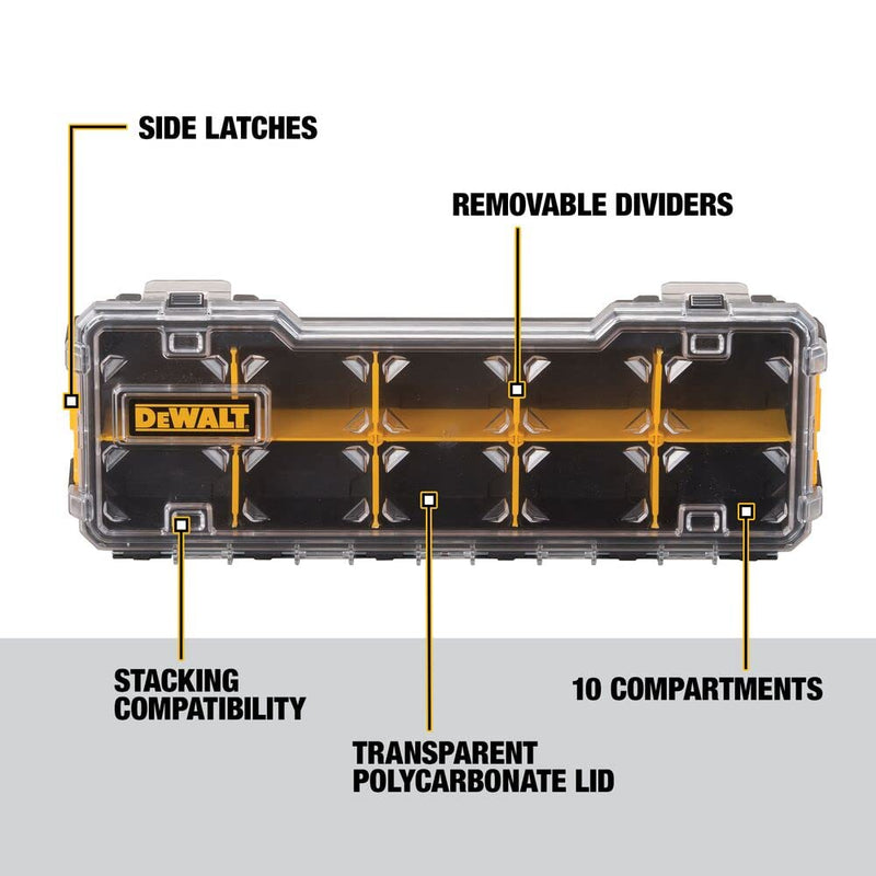 DEWALT 10 Compartment PRO Organizer One Size