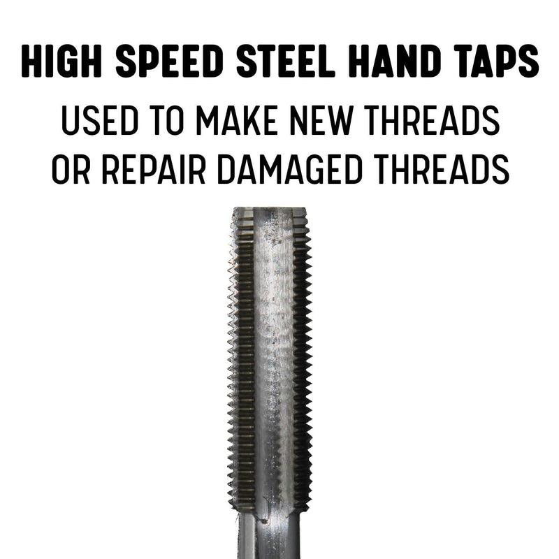 Drill America - DWT60866 3/4"-16 UNF High Speed Steel Left 4 Flute Plug Tap, (Pack of 1) Plug, Left Hand