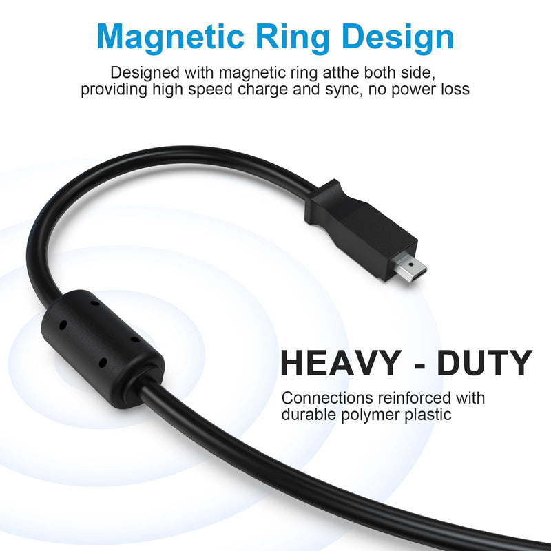 Replacement M340 Digital Camera Charger USB Camera Data Charging Cable Cord Compatible with Kodak M340, M341, M380, M381, M420, M530, M550, M575, M580, M753, M763, M853