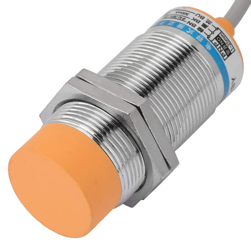 Capacitive proximity sensor, LJC30A3-HZ/BY-DC-PNP 3-wire switch with normally open proximity sensor and 25mm detection distance