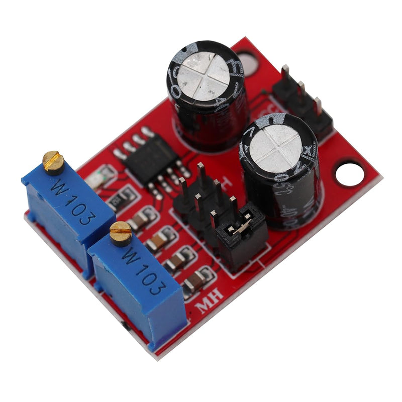 NE555 Pulse Rate Duty Cycle Adjustable Module Rectangular Wave Signal Generator Stepper Motor Driver Board Module Pulse Generator DC 5V-15V (Pack of 3)