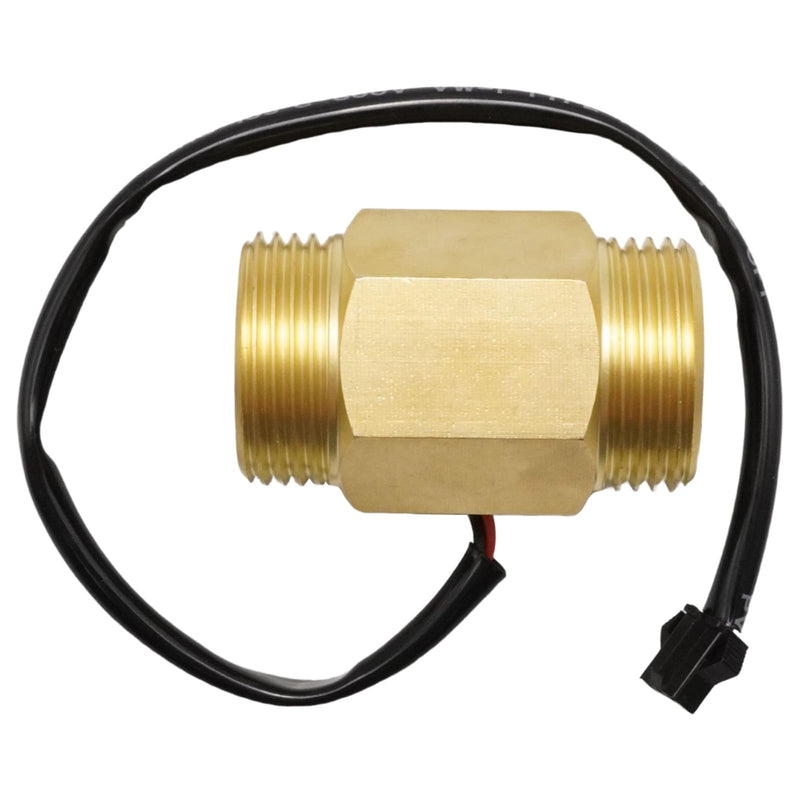 Hoypeyfiy 1 inch (1.3 inch) water flow sensor, stable hall flow meter for water heaters, water machines and industrial applications
