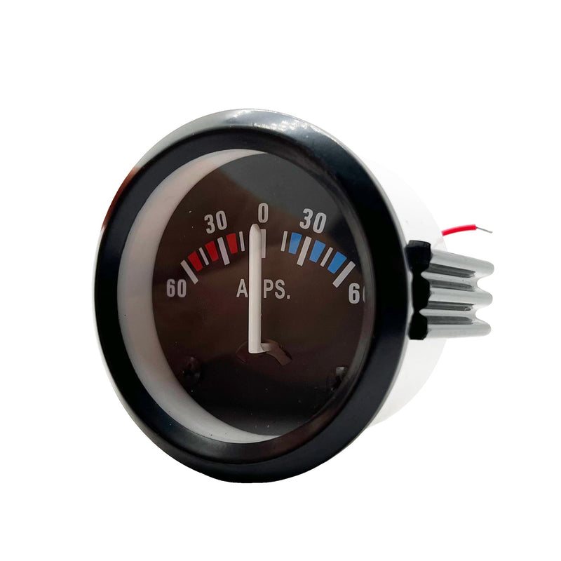 Universal 52mm/2in Ammeter Gauge 60-0-60A AMPS Gauge Ampere Meter for Car Motorcycle Vehicle 12V