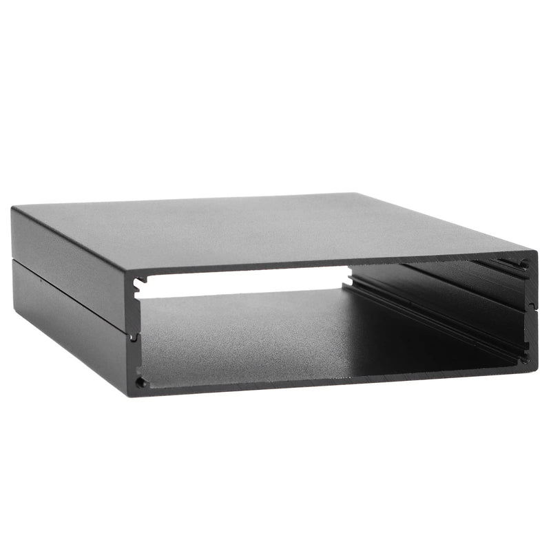 Project Aluminum Box, Aluminum Housing, Aluminum Housing Electronics, PCB Board Housing Black - 3.9 x 3 x 1.4 Inches (LWH) 100*76*35mm