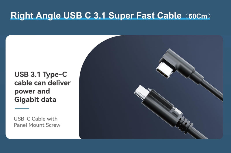PROCET Gigabit PoE to USB C Converter up to 60W RJ45 to C Type Power with Ethernet Connectivity, Wide Working Temp -4℉ to 131℉ for Echo Hub, Home Assistant, Beosound A5, VR Quest, Tablet, iPad, Laptop