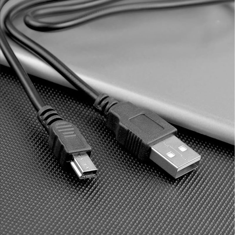 Universal Texas Instruments TI-84 Plus CE Graphing Calculator Power Cord,5Ft Data Cable for TI 84 Plus C Silver Edition Calculator,TI 89 Titanium,TI Nspire CX/TI Nspire CX CAS Graphing Calculator