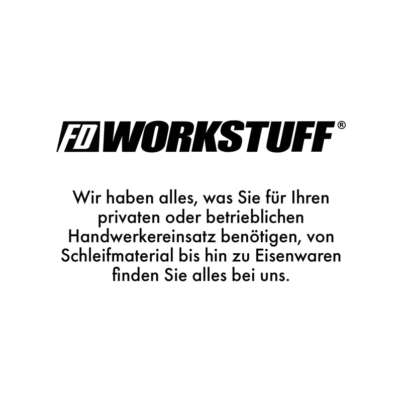 Professional sanding discs │ yellow │ 25 pieces │ Ø 225 mm │ 5 x grain 60/80/120/180/220 each │ for long-neck sanders │ self-adhesive │ sanding sheets │ sandpaper │ sanding pads │ by FD-Workstuff