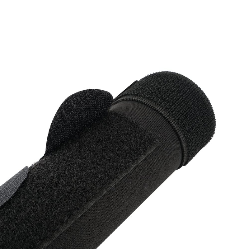 NICECNC Black Front Fork Sock 6" Fork Seal Protectors,Upside Down Forks,37-50mm Fork Tube Compatible with V-Twin Sport Cruiser Adventure Touring Custom or Dual Sport Bike