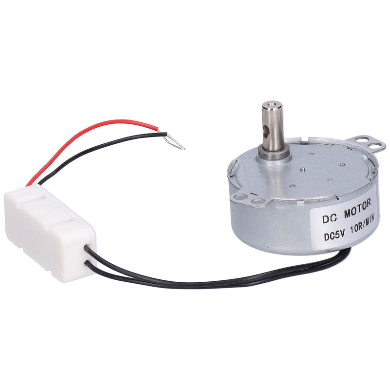 DC Motor Brushless turntable Synchronous Synchronous motor electrical equipment 10RPM 5V 50TYC, Geared motor | Bi-directional rotation, rotating displays, small household appliances, low noise