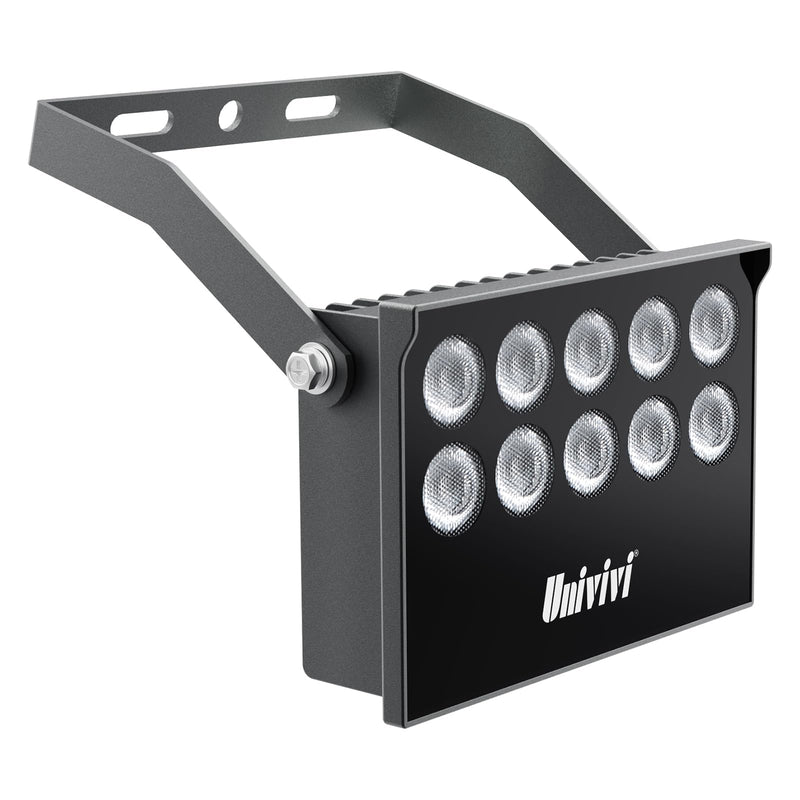 Univivi IR Illuminator 10 Led IR Lights for Night Vision Waterproof 850nm Long Range IR Light for Security Camera IR Light Outdoor & Indoor