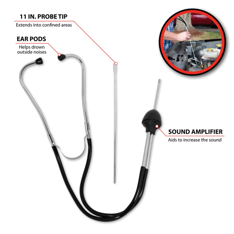 Performance Tool W80582 Automotive Stethoscope