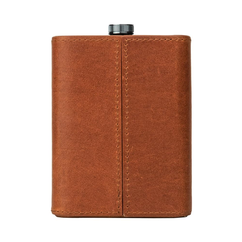 MITER CASE for iFi Hip-dac/Hip-dac2 / Hip-dac 3 Portable dac, Handcrafted Miter Pull-Up Leather Cover hipdac3-Brown