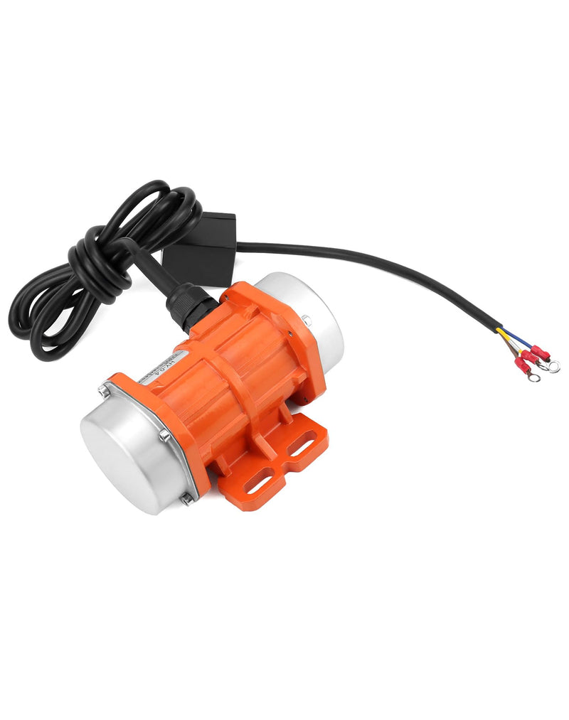 QWORK® Single Phase Vibration Motor, 40W 220V, Small Motor Vibrator, 3000RPM 220v 40w