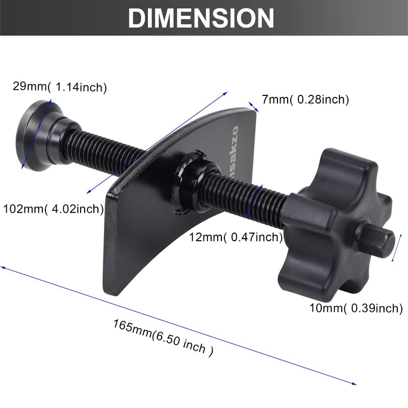 Heavy Duty Brake Pad Spreader Caliper Piston Pusher Disc Brake Caliper Compression Tool for Car Light Truck Heavy Duty