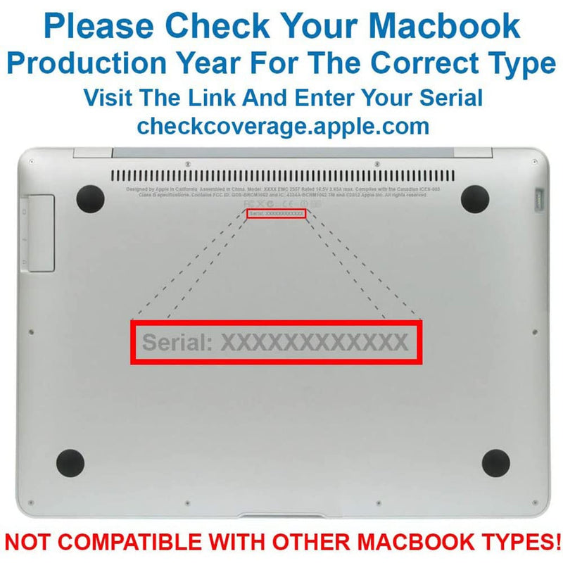 4 Pack Rubber Feet and Replacement Bottom Case Screws Screwdriver Kit Set Compatible with Mac Book Pro 13" 15" 17" A1278 A1286 A1297 (Not for Retina Display)