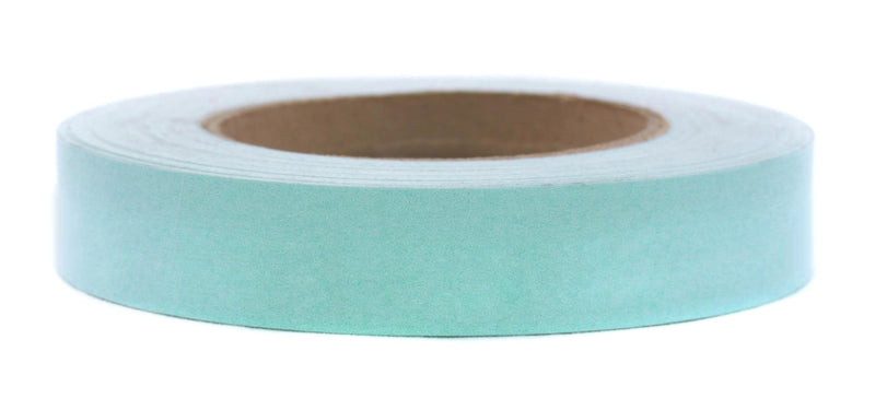 ChromaLabel 1 Inch Removable Adhesive Color Code Labeling Tape, 60 Yard Roll, Aqua 1" Wide, 60 Yards