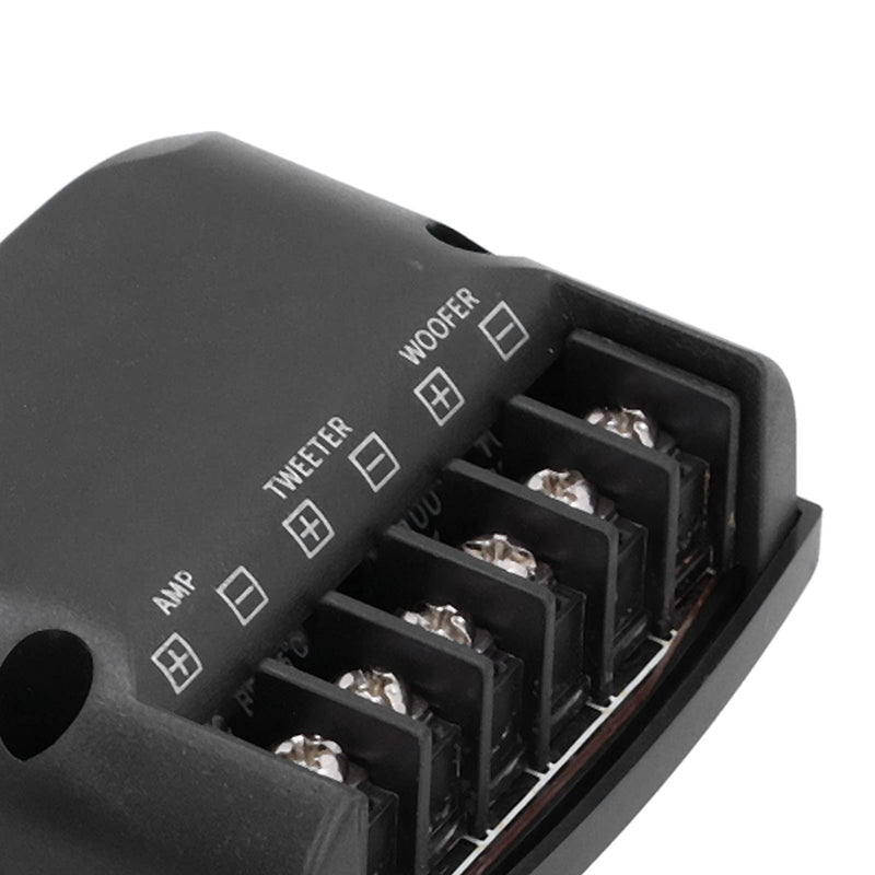 Audio Crossover, Speaker Crossover, Subwoofer Crossover Car Audio, 2pcs Universal 2 Way Speaker Frequency Divider High Frequency Capacitors for Speaker for Car