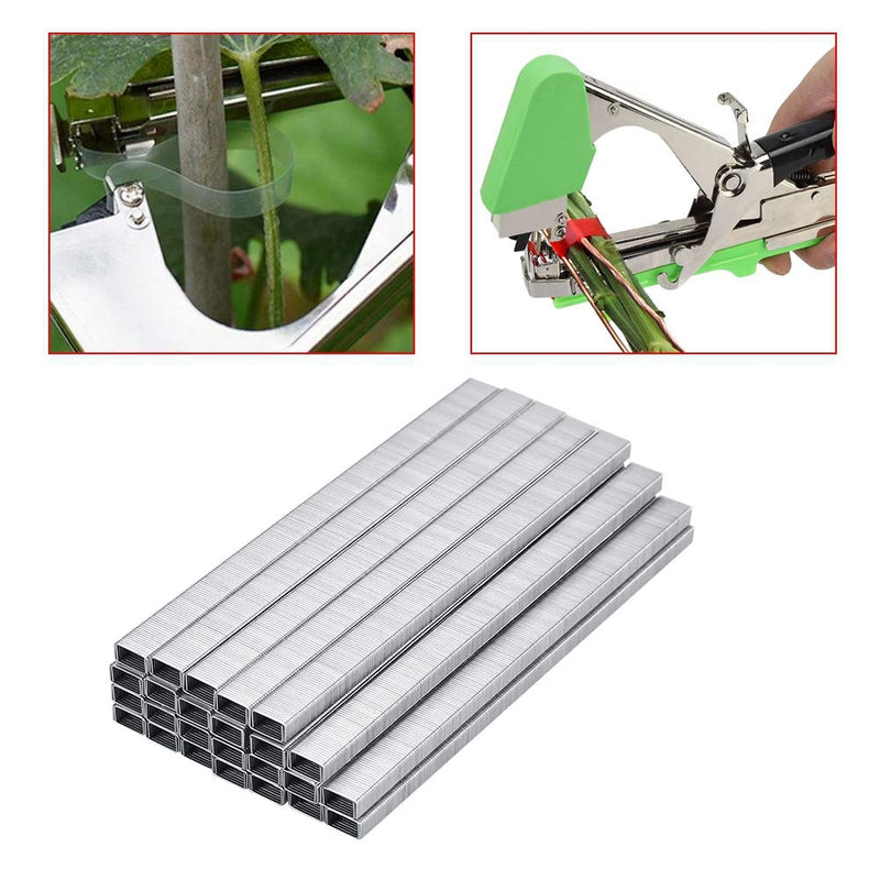 Branch Binding Nail, 10000pcs Plant Tapener Staples Garden Plant Tying Machine Tape Tool for Grapes Raspberries Tomatoes and Vining Vegetables