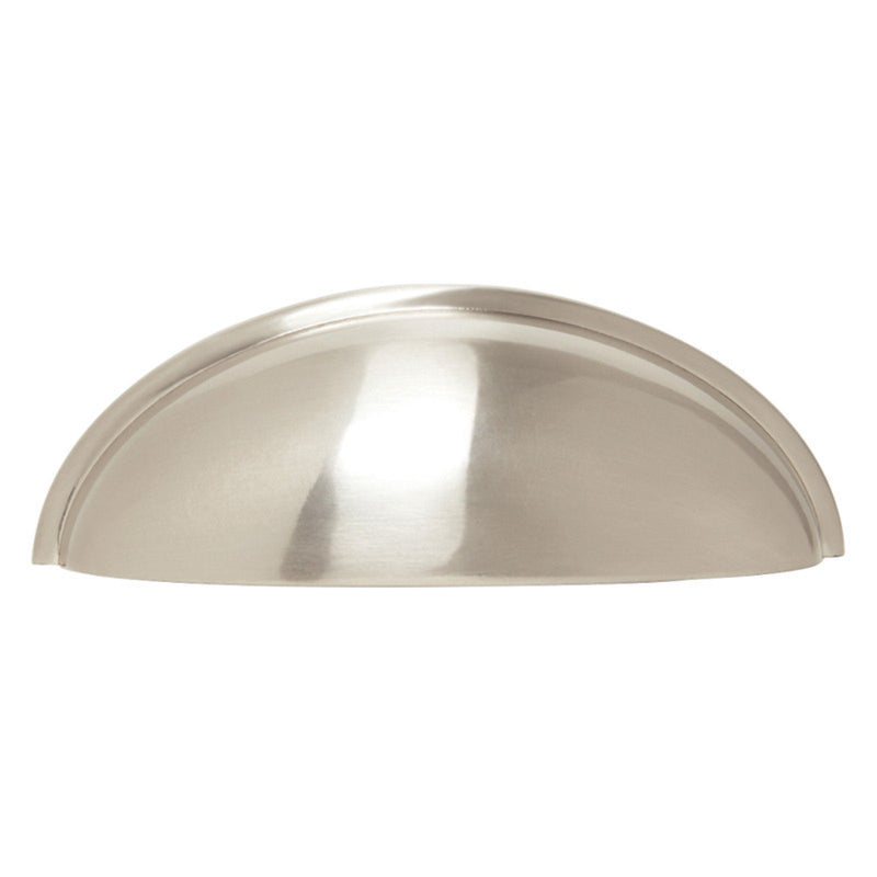 Franklin Brass 10 Pack Brushed Nickel Cabinet Handles 3 inch (76mm) Kitchen Cabinet Handles and Drawer Pulls for Cupboards and Dressers | Cup Pull Satin Nickel