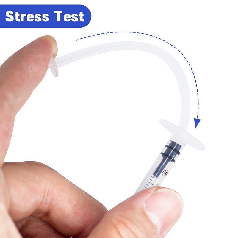 10 x 1 ml syringe colostrum syringe with closure, individually packed | Syringe 1 ml without needle for science laboratories refilling and measuring oil adhesive applicator of liquids feeding 10