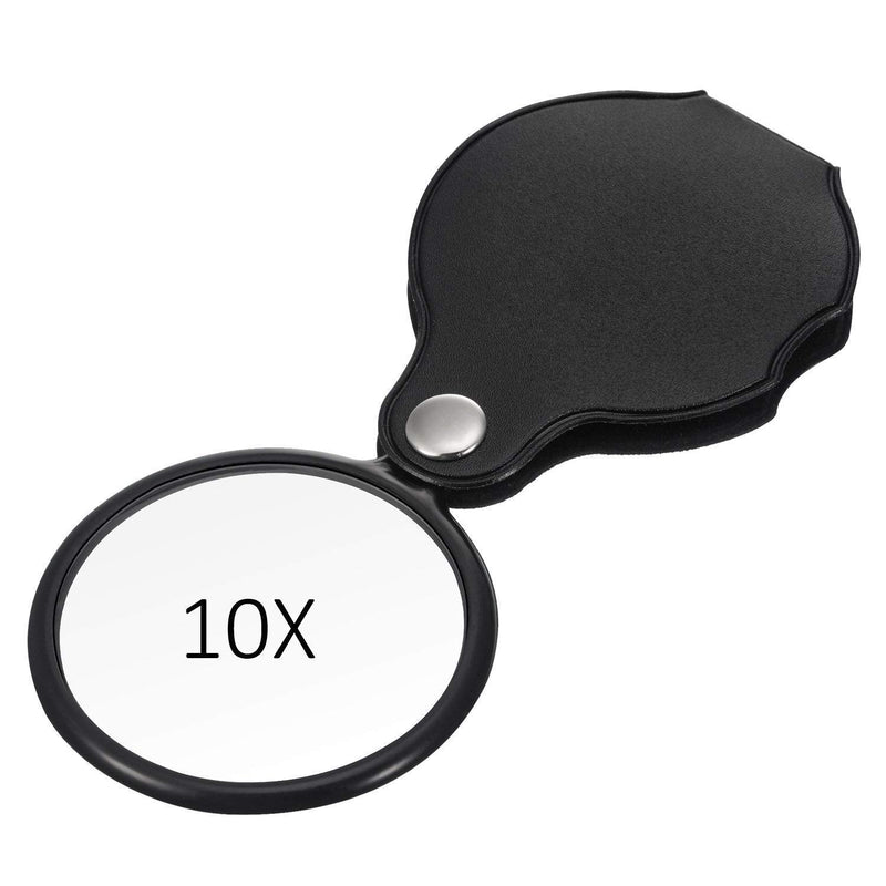 KINGMAS Mini 60X LED Microscope, Pocket Microscope Magnifying Glass Microscope for Jeweler Adjustable Magnifying Glass with UV Light