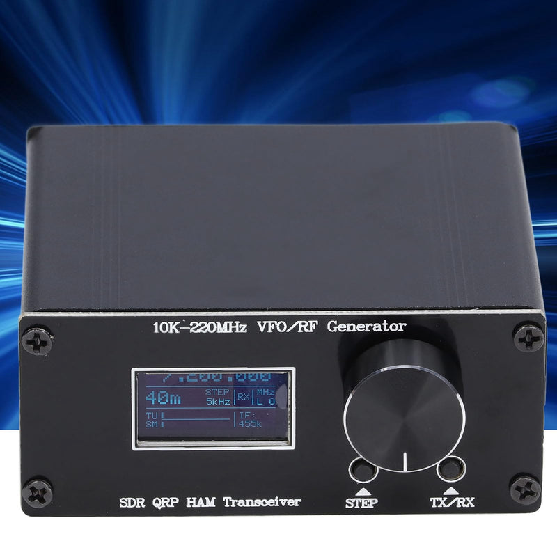 Akozon SDR QRP HF, VFO RF Generator 10K 220MHz S DR Transceiver HAM Oscillator with Variable Frequency Oscillator 10K for DIY Devices