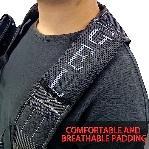 KUNN Tool Belt Suspenders Padded Construction Belt Harness & Electrician Tool Pouch