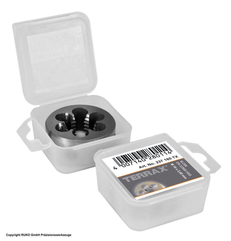 Ruko 22568 Terrax Thread Cutting Die DIN Ground M16