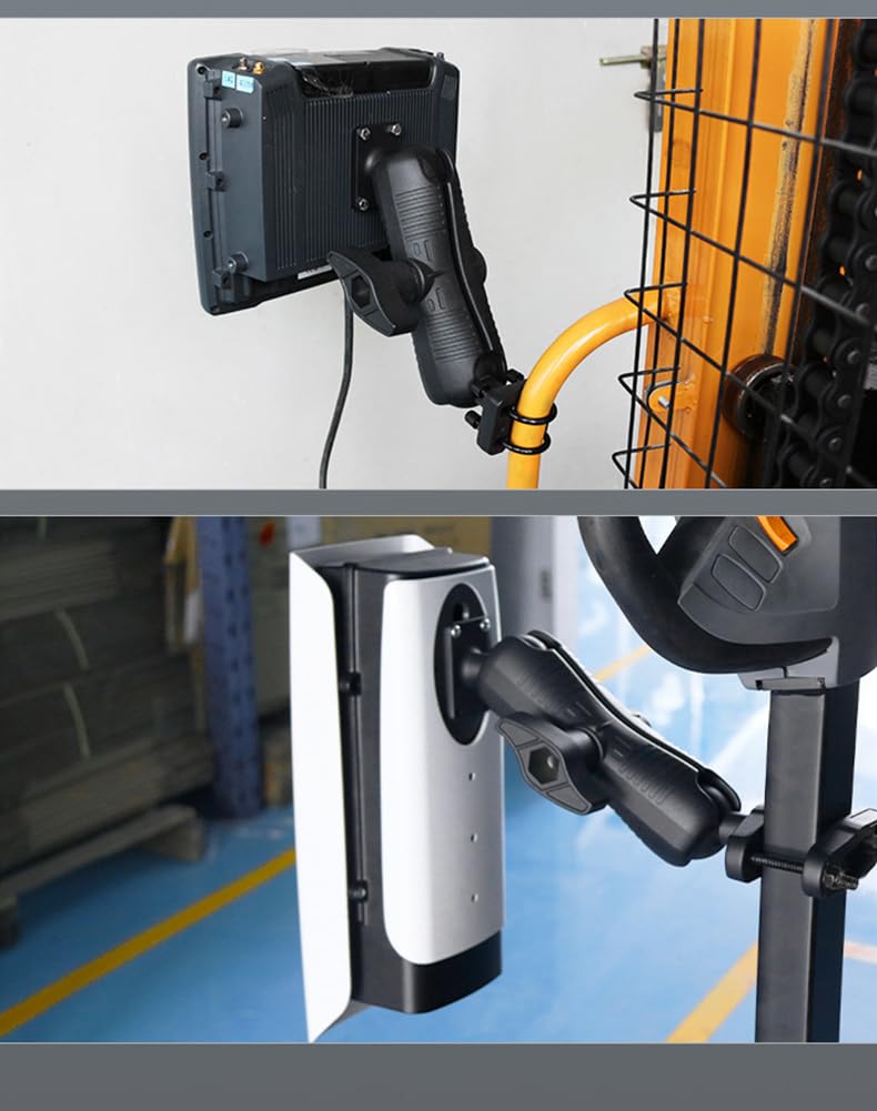 Strg Double Socket Arm with 2.25" Ball Sockets, 8.3'' Double Socket Arm Compatible with RAM and 2.25" D Size Ball Mounts Ball Components 2.25" Ball (8.3 inch Long)
