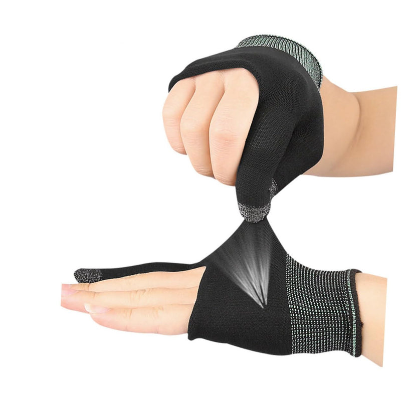 Toddmomy 2 Pairs Game Gloves Mobile Gaming Finger Sleeves Gaming Glove Gamer Gloves Touch Finger Gloves for Gaming Finger Gloves for Game Gaming Sleeve Thumb Sleeve Nylon Touch Screen