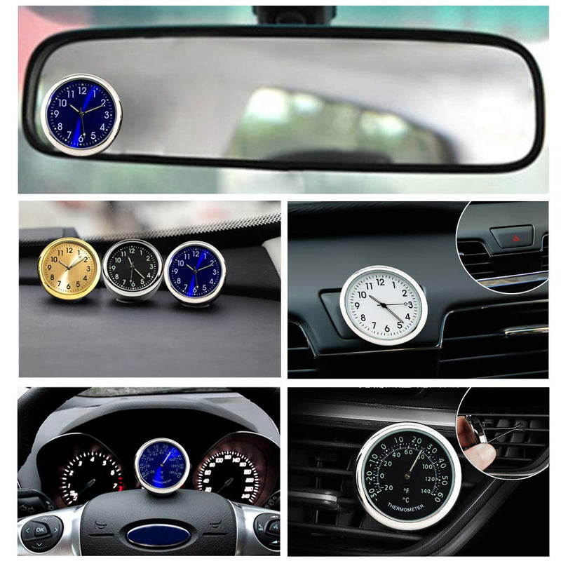 Car Dashboard Thermometer - Mini Vehicle Thermometer Decoration Air Vent Cilp no