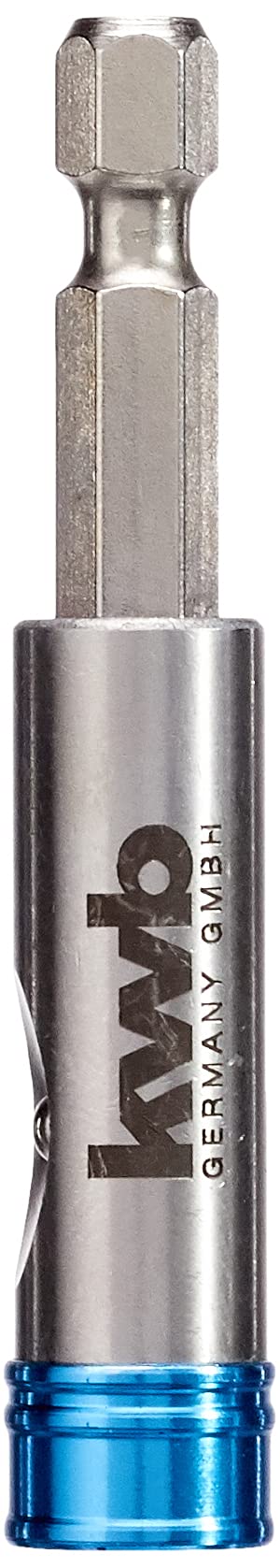kwb One-Touch Magnetic Quick Change Bit Holder with Automatic Bit Release - 1/4'' Hex Shank, 65mm Length (Pack of 2) One-Touch Bit Holder (2-Pack)