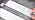 Hicarer 2 Pcs 1/4 (6mm) x 3 (75mm) Aluminum Flat Bar Square Aluminum Sheet Metal 6061 12" Long General Purpose Plate
