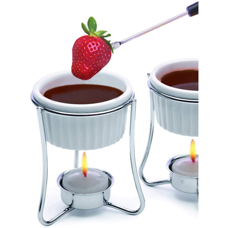 Prepworks by Progressive Ceramic Butter Warmer Fondue Set