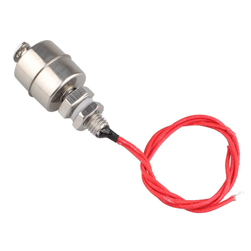 Float Switch, Liquid Water Level Sensor, Stainless Steel, Vertical Float Switch, for Electrical, Drainage, Level Control and Alarm L = 45 mm