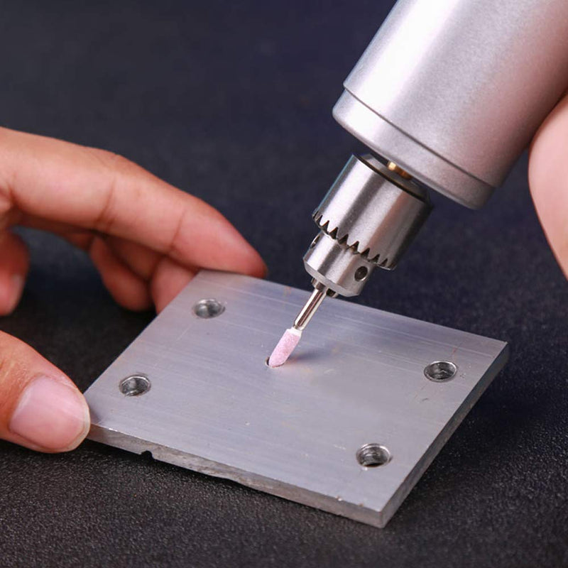 100 Pieces Whetstone Tips Electric Grinding Dremel Accessories Polishing Grinding Head Wheel Tool Kit for Dremel Rotary Tool (Red)