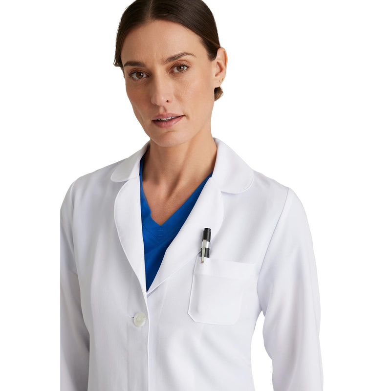 Grey's Anatomy Signature Brooke Lab Coat - 2 Pocket 32" Coat Medium White