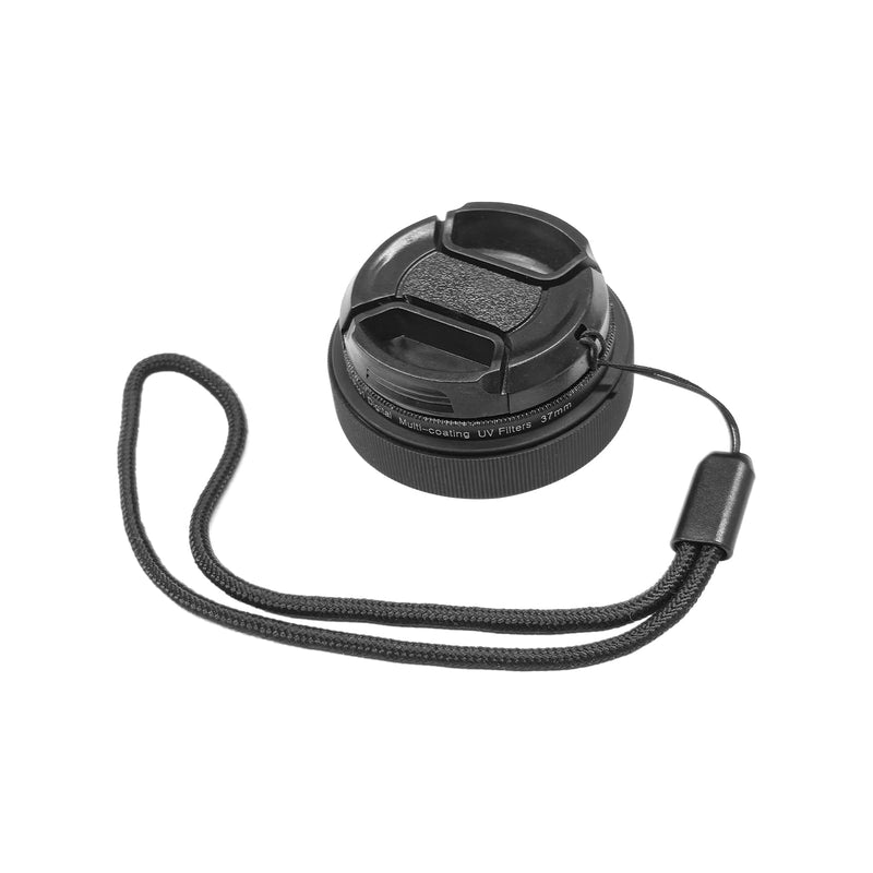 Adjustable Iris Aperture Diaphragm M30 to M37 Iris Aperture Diaphragm Adapter Optical Diaphragm 1.5-26mm Lens Module Adapter Ring PVS-14 PSV14 Optics(Filter Cleaning Cloth Lanyard Set*1)