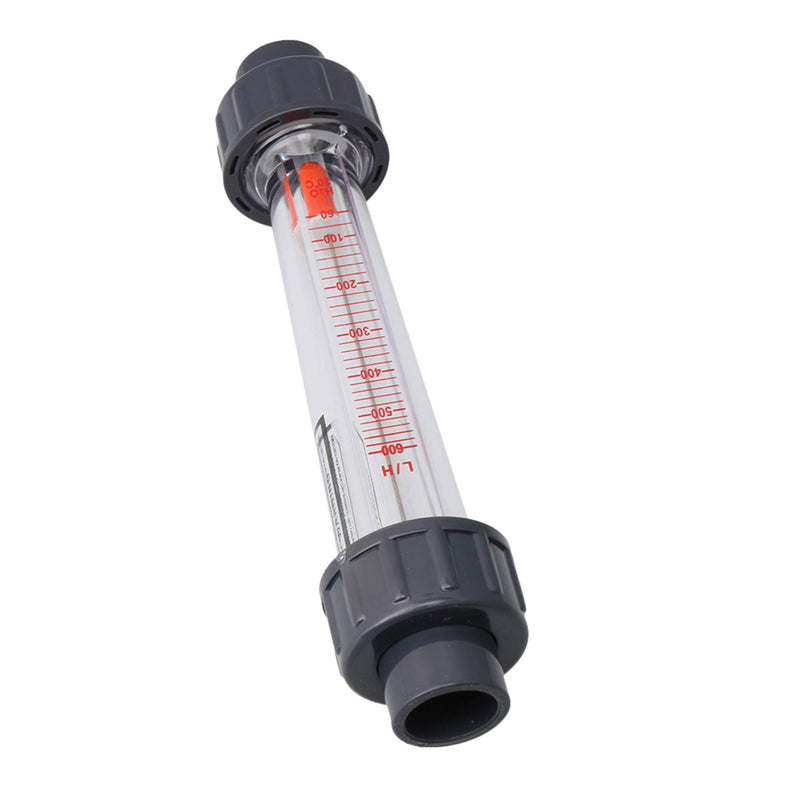 Plastic Tube Water Float Flow Meter Liquid Flow Meter for DN15 Tube, Multicolored 60-600L/H