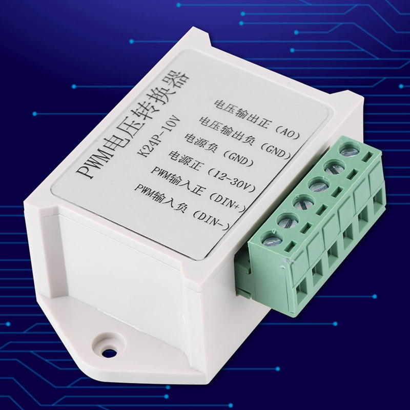 Hilitand PWM Converter Module Digital to Analog Voltage Converter Adapter White